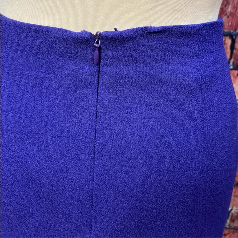 Chaus‎ Vintage 90’s Purple Wool Pencil Skirt - Picture 7 of 9